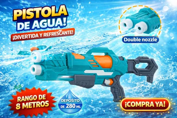 Pistola Agua Grande 60 cm
